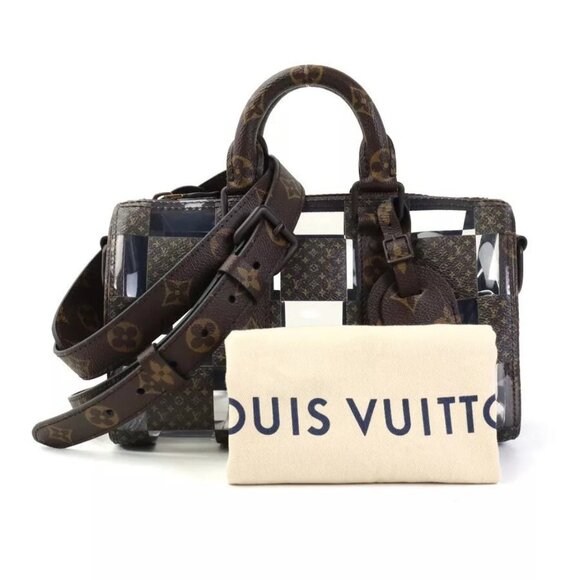 Auth LOUIS VUITTON Chess Bandouliere 25 Handbag Shoulder Bag - Picture 1 of 16